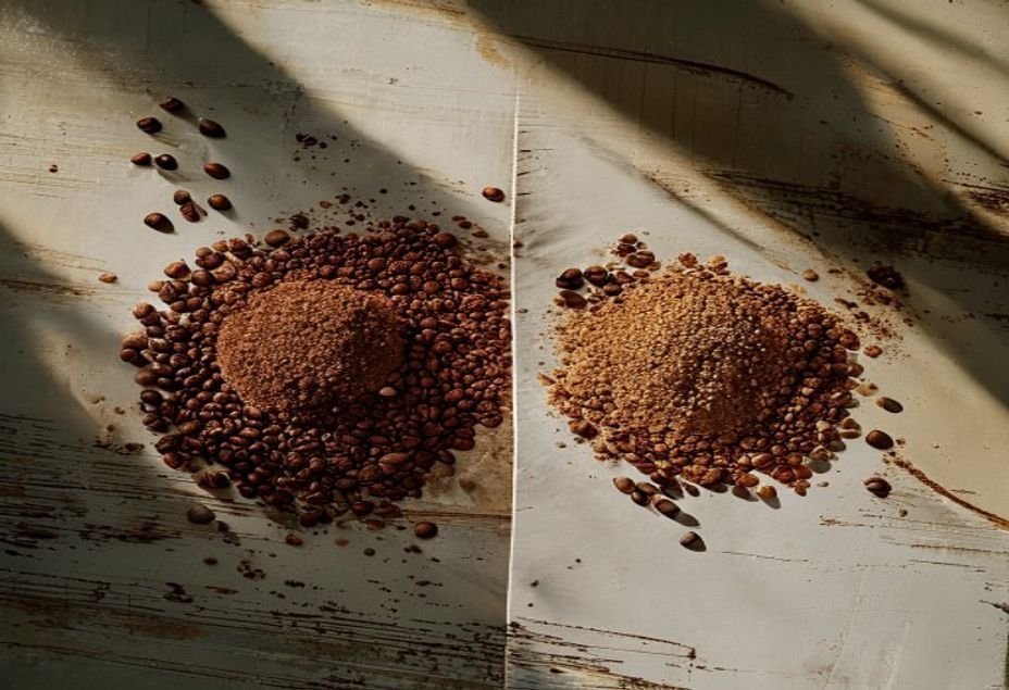 Cafe molido grueso frente a molido fino: la causa del cafe aguado