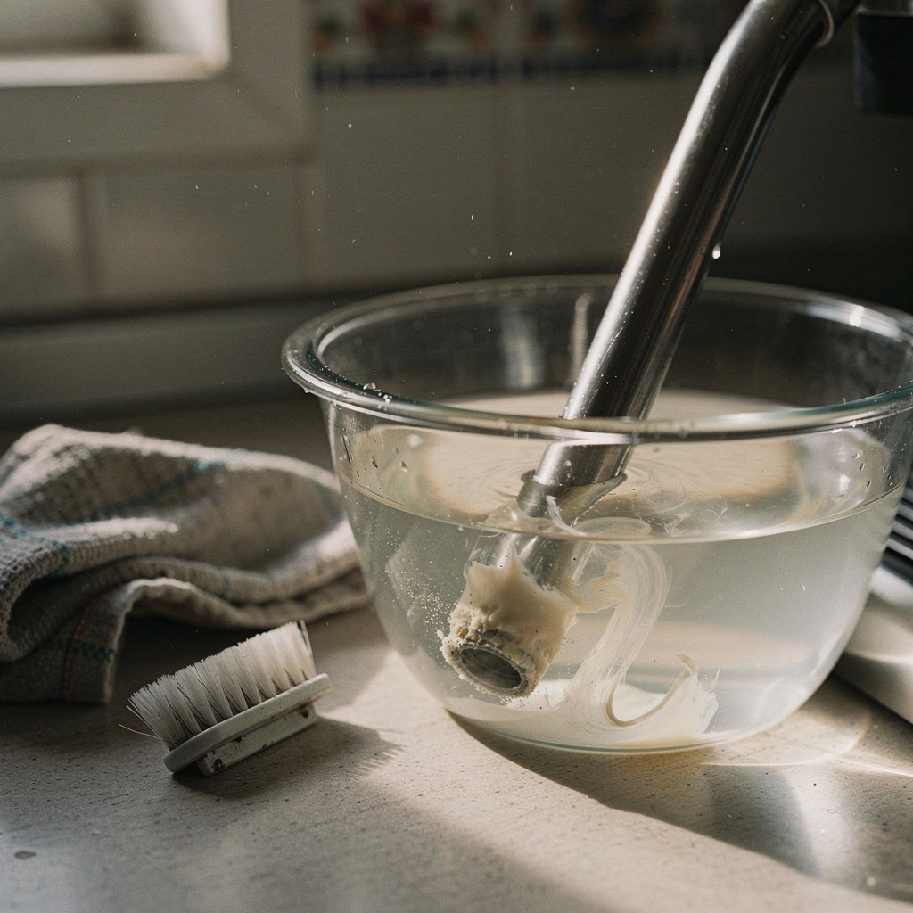 Causa 2: Suciedad de leche seca en el tubo y la — DeLonghi Magnifica S no espuma la leche o no sale vapor
