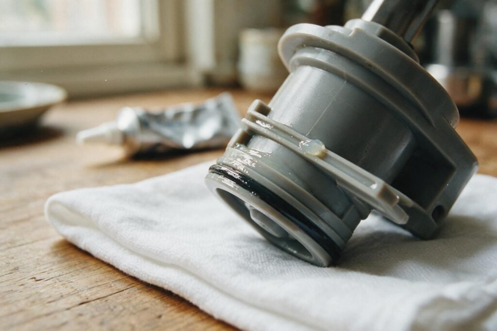 Causa 3: piston agarrotado por falta de lubricacion — DeLonghi Magnifica S: infusor bloqueado (no sale ni entra)