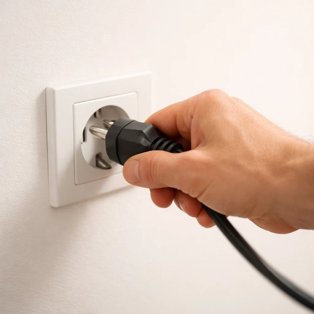 Cecotec power espresso 20 aviso seguridad electrica desenchufar