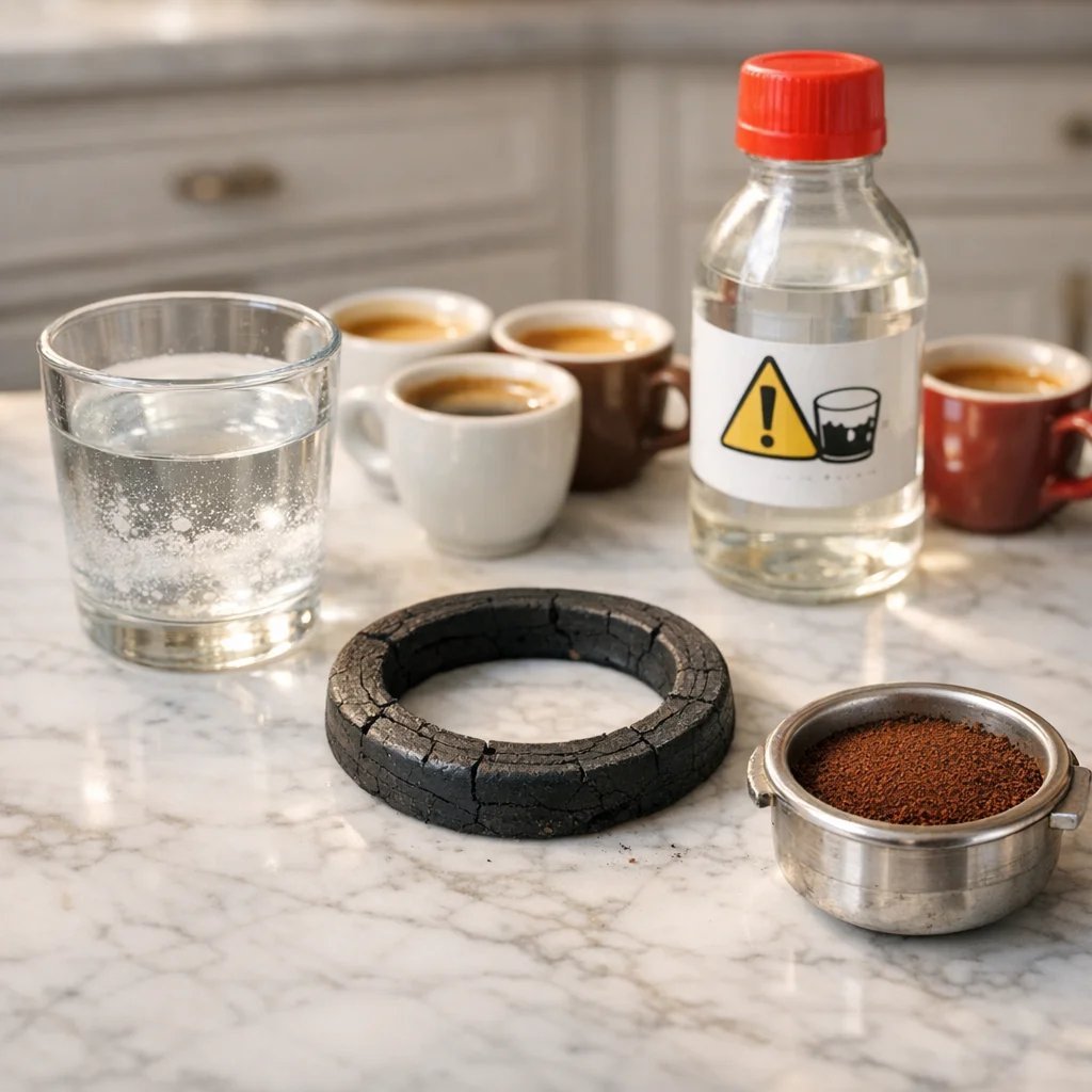 Cecotec power espresso 20 factores acortan vida util junta silicona agua dura vinagre