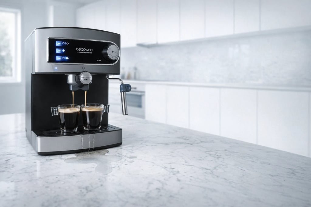 Cecotec power espresso 20 pierde agua diagnostico zona solucion hero