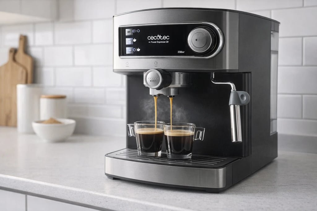 Cecotec power espresso 20 ruido normal