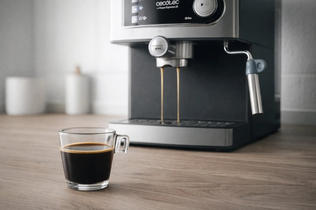 Cecotec power espresso 20 sin crema