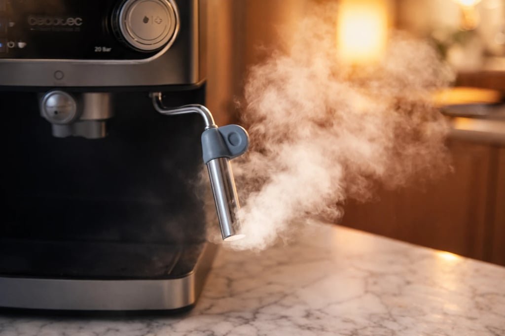 Cecotec power espresso 20 truco vaporizador primer cafe temperatura