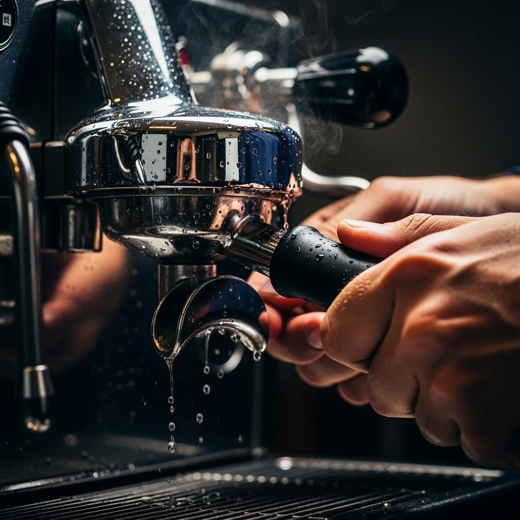 Delonghi dedica portafiltros mal colocado goteo