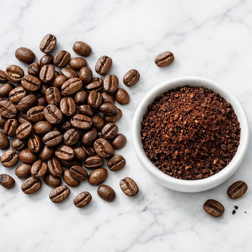 Granos de café arábica con molido grueso, ideal para cold brew