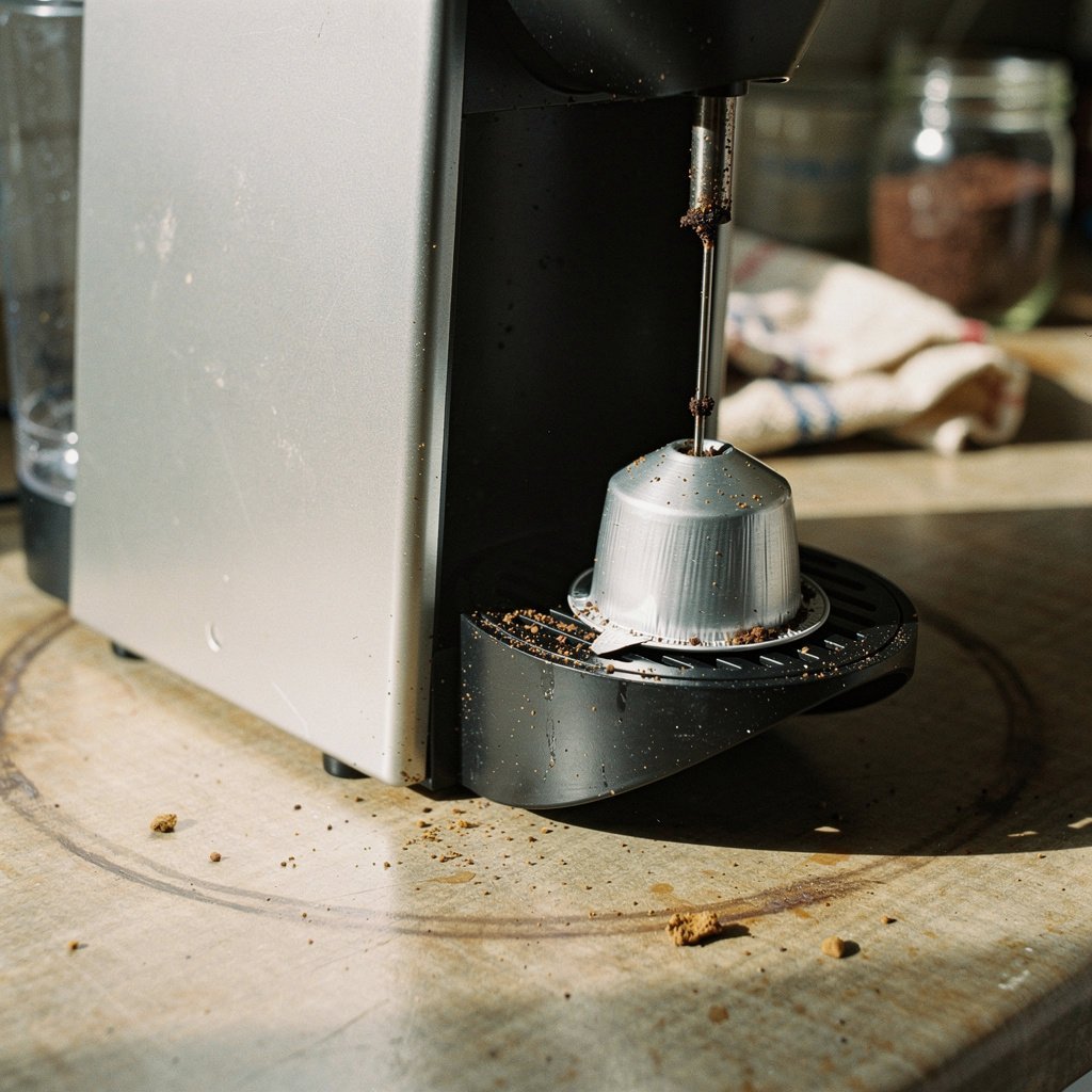 Nespresso no perfora la cápsula o la palanca se atasca: solución