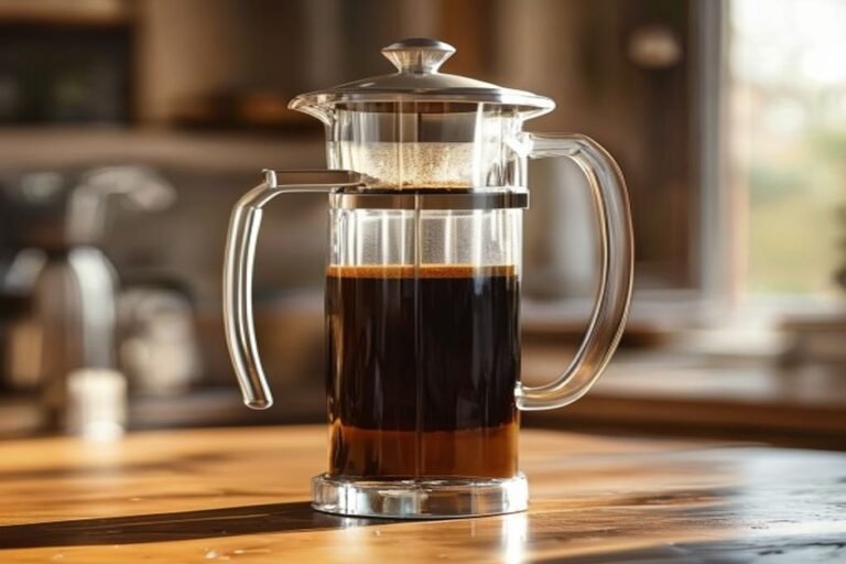 Cómo hacer café en prensa francesa paso a paso