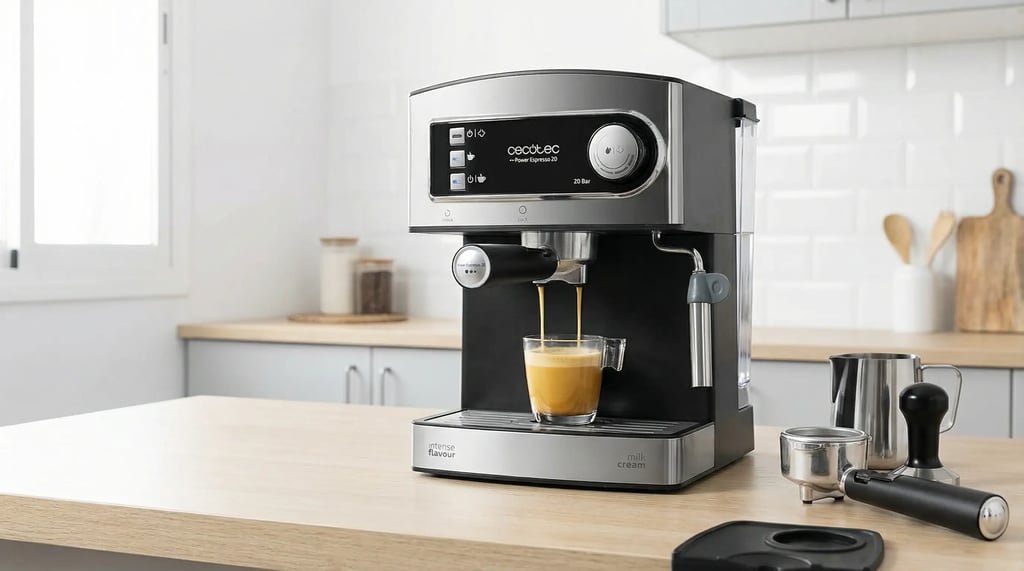Preguntas frecuentes crema cafetera cecotec