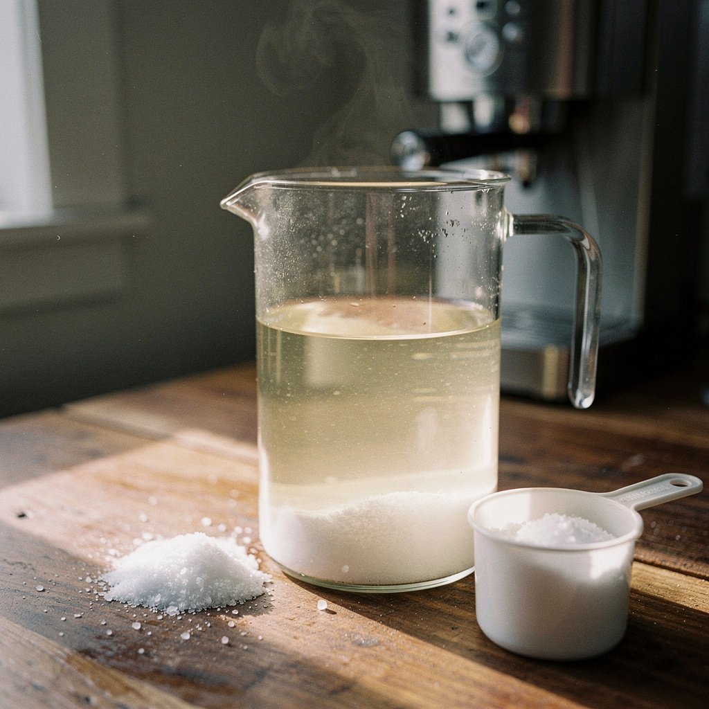 Qué usar para descalcificar (y qué NO hacer) — Cada cuánto descalcificar la cafetera según la dureza del agua