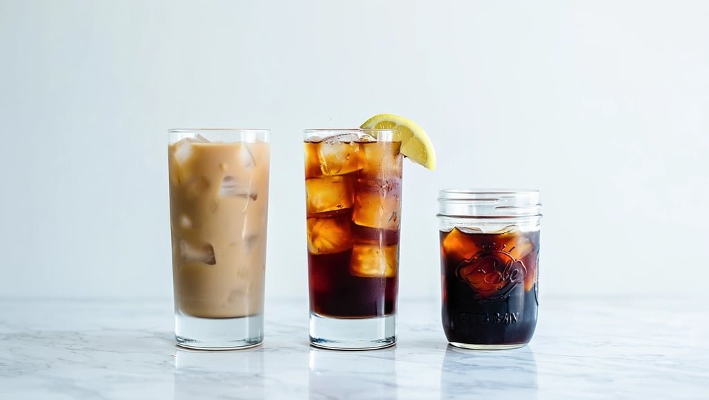 Variantes del cold brew: con leche, con avena, tonic y concentrado