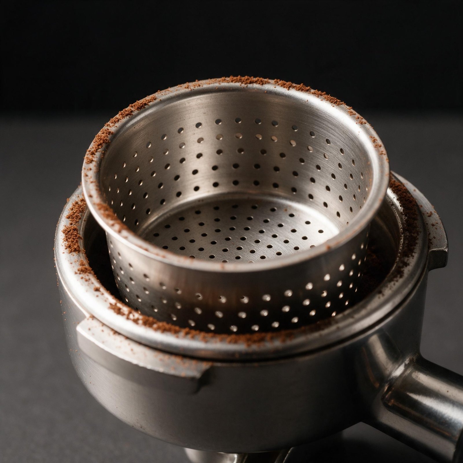 Causa 1: café molido en el borde del filtro o brazo mal encajado — Salen posos de café en la taza: causas y solución